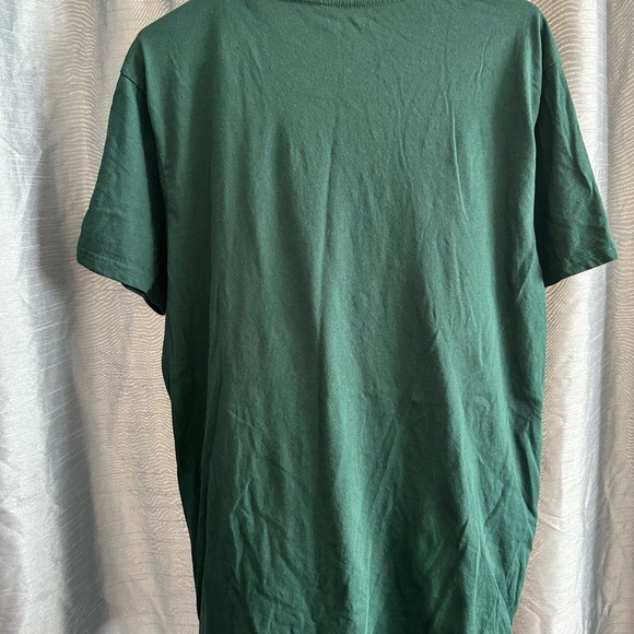 Peanuts Festive Green Tee with Snoopy and Woodstock-large-new or like new - Picture 8 of 8